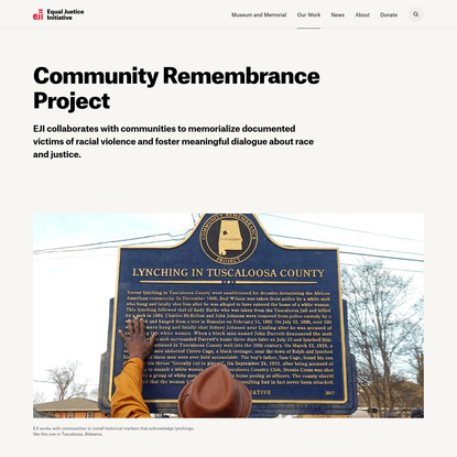 EJI's Community Remembrance Project
