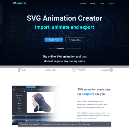 SVG Animation Creator - No Coding Skills Required | SVGator