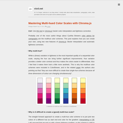 Mastering Multi-hued Color Scales with Chroma.js