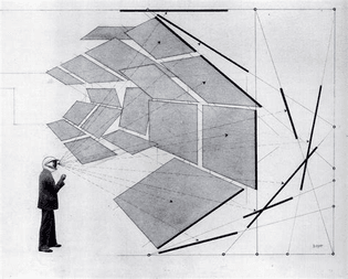 Herbert Bayer, Diagram of the Extended Field of Vision