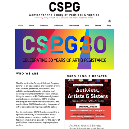 CSPG, politicalgraphics