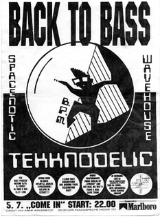 Back to bass flyer