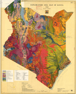 Exploratory soil map and agro-climatic zone map of Kenya, 1980 