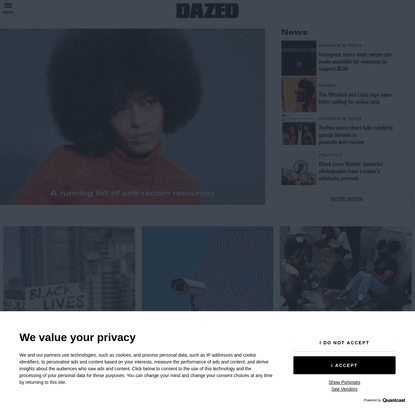 Dazed &amp; Confused Magazine | Fashion, Art, Music, Film, Ideas | Dazed