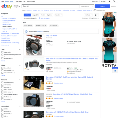 Sony A7s | eBay