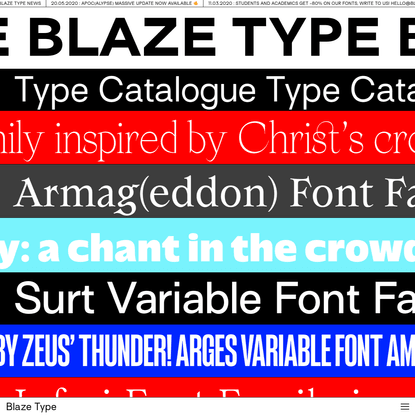 Blaze Type
