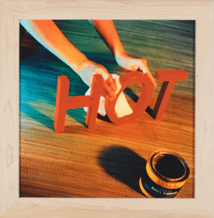 Bruce Nauman, Waxing Hot (from the portfolio Eleven Color Photographs), 1966–67/1970/2007