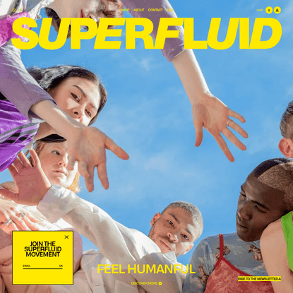 Superfluid | Products are tools, we are beauty