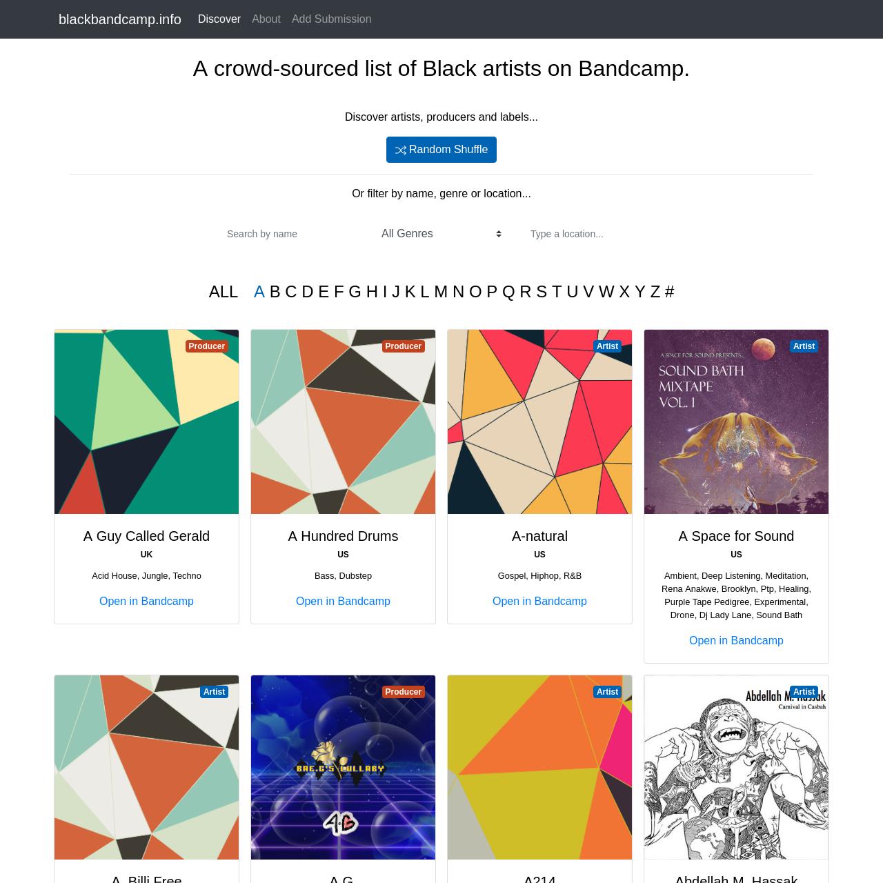 blackbandcamp.info