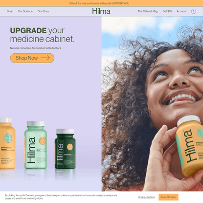 Hilma -- Natural Remedies, Backed By Science