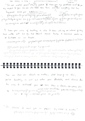 Kanitha Tith, performance script for How Heavy is Time?, 2020