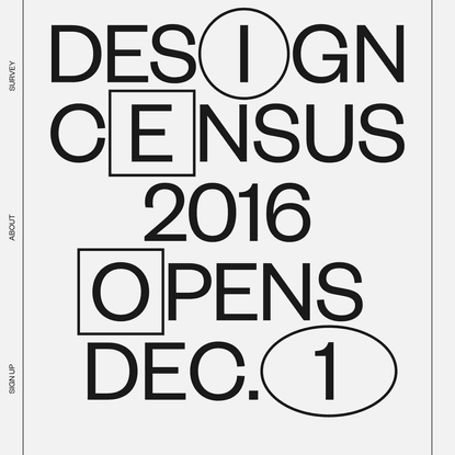 Design Census 2016
