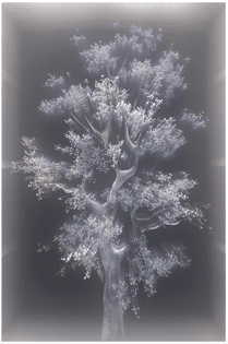 TREE OF LIGHT 54 by Tatyana Murray