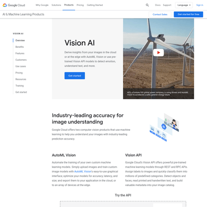 Vision AI | Derive Image Insights via ML | Cloud Vision API