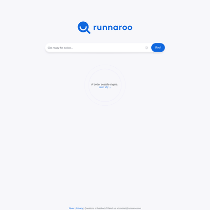 Runnaroo | A Better Private Search Engine
