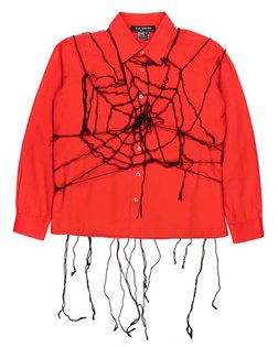 Releasing Friday: Raf Simons AW1998 Kraftwerk Shirt &amp; Spiderweb Knit. Though Raf Simons' past collections were rife with ico...