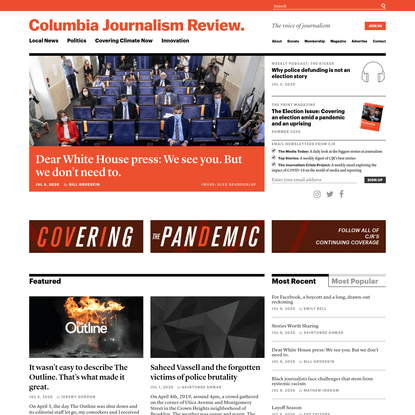 Columbia Journalism Review - The voice of journalism