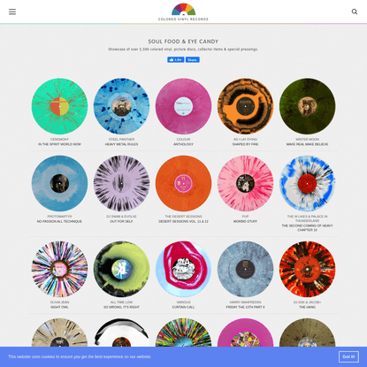 Colored Vinyl Records