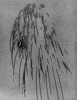 Man Ray, Fireworks, 1934