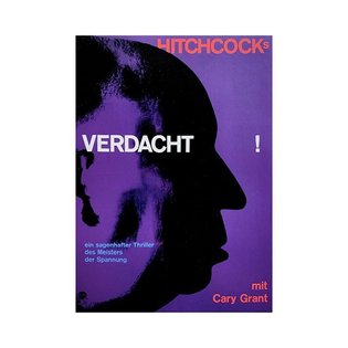 Dorothea Fischer-Nosbisch &amp; Fritz Fischer, Verdacht ! (German release of the film 'Suspicion' directed by Alfred Hitchcock),...