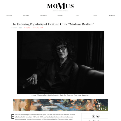 The Enduring Popularity of Fictional Critic "Madame Realism" - Momus