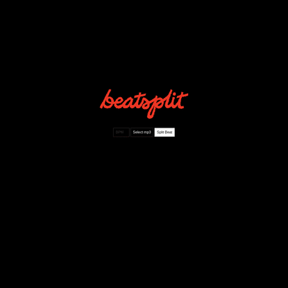 Beatsplit