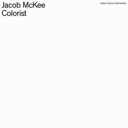 Jacob McKee - Home