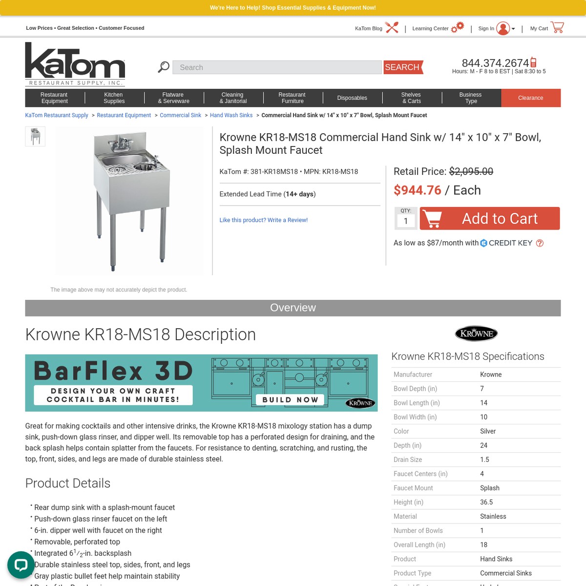 krowne-kr18-ms18-commercial-hand-sink-w-14-x-10-x-7-bowl-splash