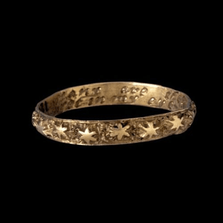Gold Star Ring 1700s