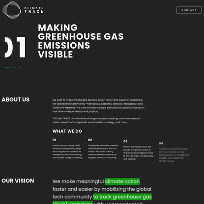 Climate Trace - Accelerating climate action by making global greenhouse gas emissions visible