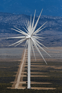 14 Wind Turbines at Spring Valley Wind Farm in Nevada