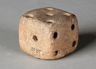 4500 years old Terracotta Dice belonging to the Indus Valley Civilization created in Harappa