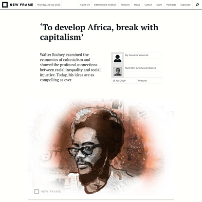 'To develop Africa, break with capitalism'