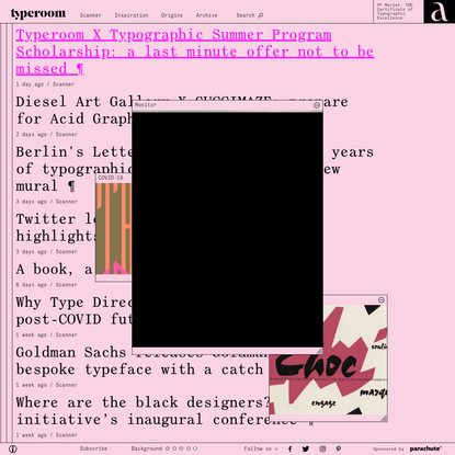 Glorifying Eclectic Typography | TypeRoom