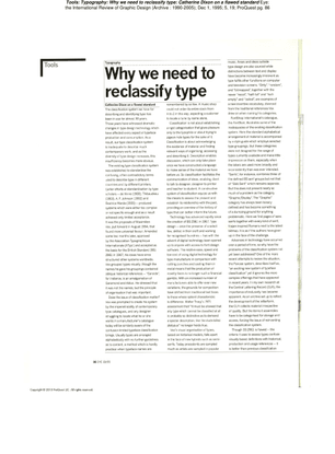 Why we need to reclassify type