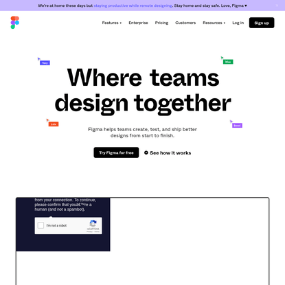 Figma: the collaborative interface design tool.