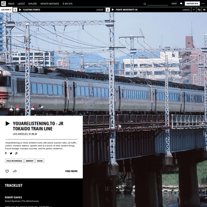 youarelistening.to - JR Tokaido train line 1st August 2020