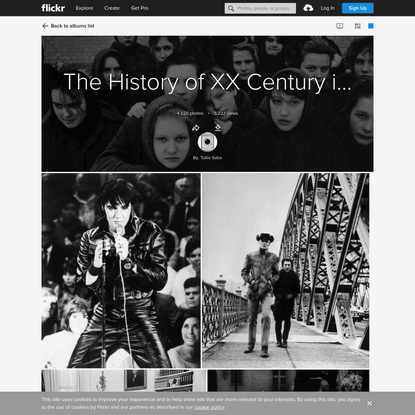 The History of XX Century in Black and White Photography