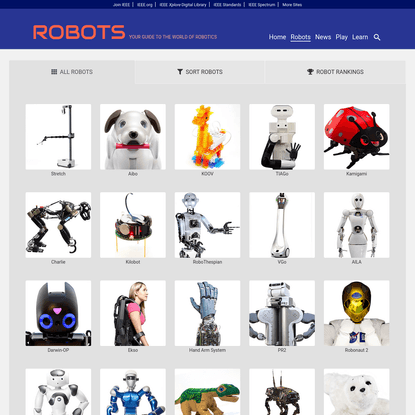 All Robots - ROBOTS: Your Guide to the World of Robotics