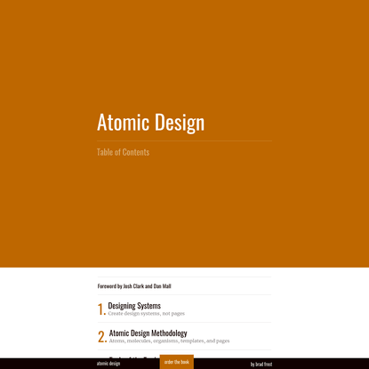 Atomic Design | Atomic Design by Brad Frost