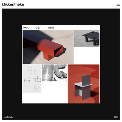 Klikkenthéke - Web design catalogue
