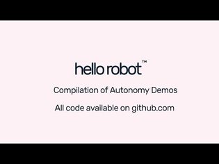 Stretch RE1 Autonomy Demo Compilation