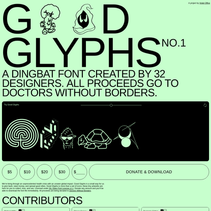 Good Glyphs