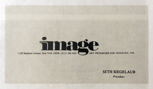Seth Siegelaub business card