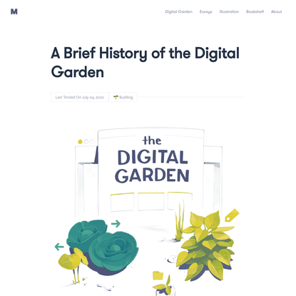 A Brief History of the Digital Garden