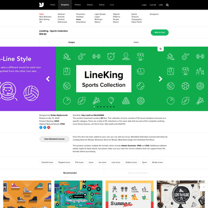 LineKing - Sports Collection - Graphics - YouWorkForThem