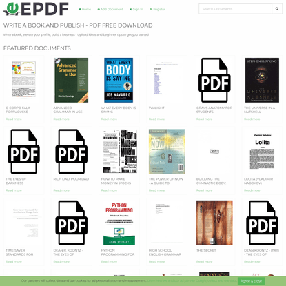 Write A Book And Publish - PDF Free Download - EPDF.PUB