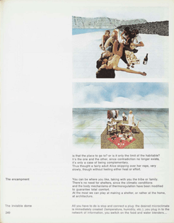 Superstudio, Encampment on the Supersurface, 1972