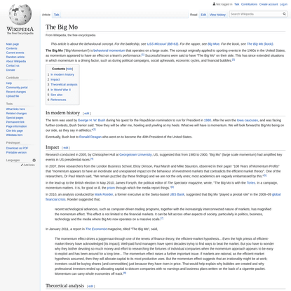 The Big Mo - Wikipedia