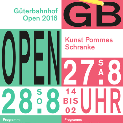 GB-OPEN: Kunst, Pommes, Schranke